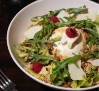 Healthy burrata