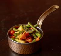 Légumes sautés et Cassolette de petits légumes