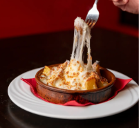Cassolette de pommes de terre gratinées