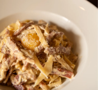 Tagliatelle carbonara