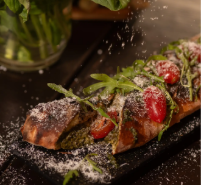Baguette au pesto