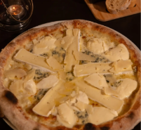 Pizza fromagère