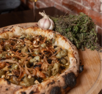 Pizzetta crème chou-fleur