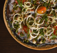 Carpaccio de loup