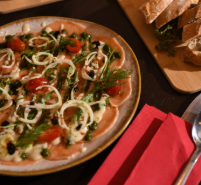 Carpaccio de saumon