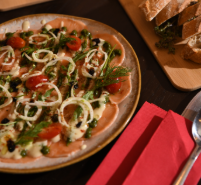 Carpaccio de saumon