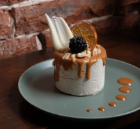 Nougat glacé aux bananes et dates