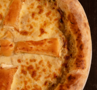 Pizzetta poireaux et chèvre