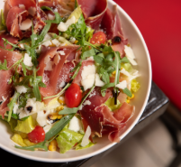 Salade fraîcheur au jambon de parme