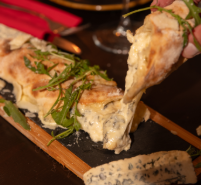 Baguette gorgonzola